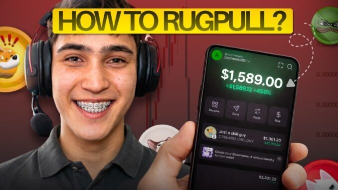 How To Rug Pull A Viral Memecoin Using $0 On Pump Fun