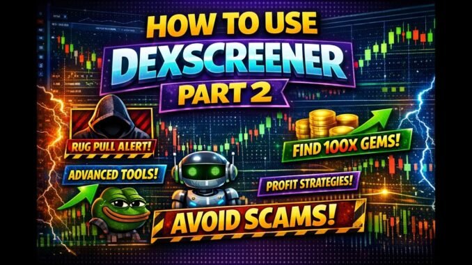 How To use Dexscreener Part 2