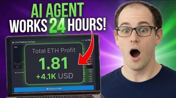 How to Build an AI Trading Agent: Made 1K in 24 Hours!