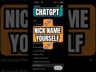 How to Change your name in ChatGPT on iPhone