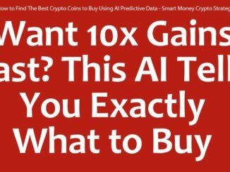 How to Find The Best Crypto Coins to Buy Using AI Predictive Data - Smart Money Crypto Strategy