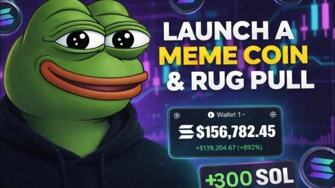 How to RugPull a Viral MemeCoin using $0 on pump.fun | Just Copy me (New Method)