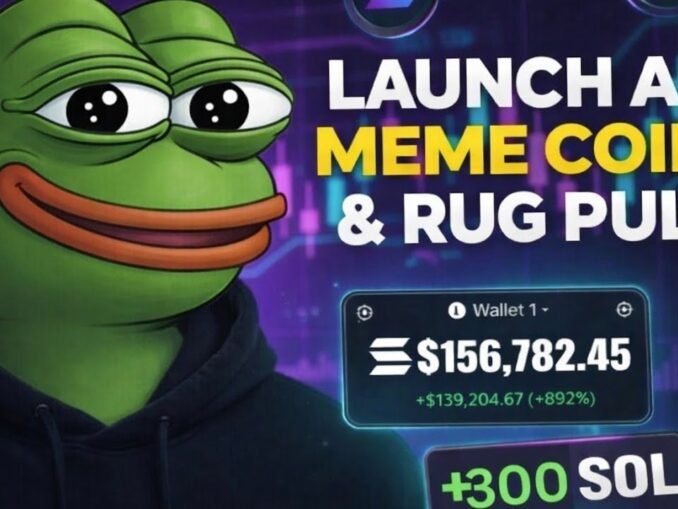 How to RugPull a Viral MemeCoin using $0 on pump.fun | Just Copy me (New Method)