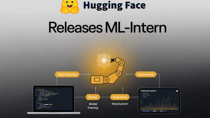 Hugging Face Releases ml-intern: An Open-Source AI Agent that Automates the LLM Post-Training Workflow