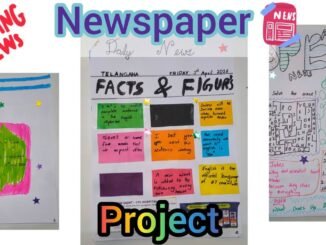 I Made My Own Newspaper! 📰🤖 | AI News + Fun School Project  | Fun DIY School Project for Kids