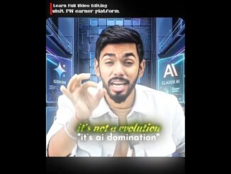 IT'S NOT A EVOLUTION 🥶 #alakhpandey #physicswallah #explore #engagement #ai #chatgpt #shorts