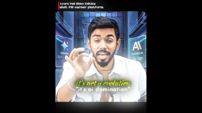 IT'S NOT A EVOLUTION 🥶 #alakhpandey #physicswallah #explore #engagement #ai #chatgpt #shorts