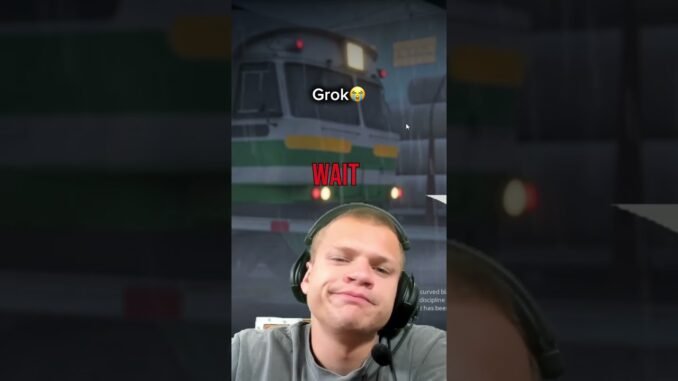 Jynxzi is getting ragebaited by Grok ai😭 #jynxzi #grok #funny