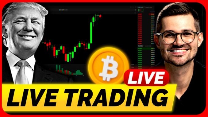 🔥Krypto: ACHTUNG! Trump und Iran Live! Bitcoin und Altcoin Live-Trading🔥