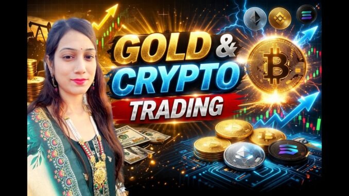 🔴LIVE GOLD TRADING /XAUUSD LIVE /BTCUSDLIVE #crypto #goldtrading  #livetrading #gold@Tradewithrakhi