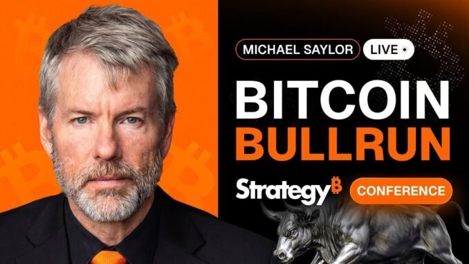 LIVE: Michael Saylor Analyzes BTC Price | Bitcoin Bull Run & MSTR Stock Discussion
