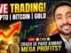 LIVE TRADING CRYPTO BITCOIN  GOLD |  12 April 2026 #trading #bitcoin #livetrading #forex #gold