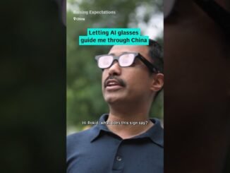 Letting AI glasses guide me through China