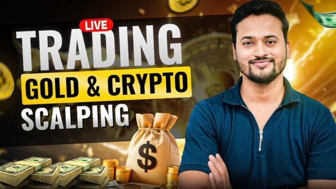 Live Crypto And Gold Scalping Trading  | 20 April 2026 #cryptoscalping #xauusdlive