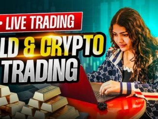 Live Gold, Crypto Trading |   6 April | #goldtrading #cryptotrading #bitcoin - MANSI
