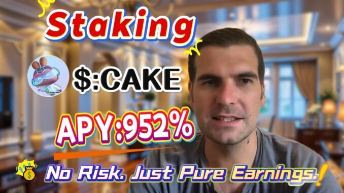 🚀 Made $15,000 in One Month! Low-Risk Staking CAKE Tutorial – 900%+ APY Passive Income Strategy!