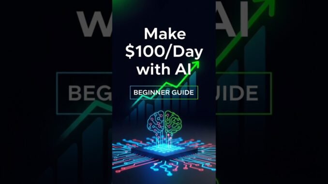 Make S100/Day with AI (Beginner Guide)”