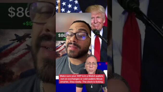 Make sure your xrp is in a web3 wallets not on exchange,move it smarter,stay ready.#goviral #web3