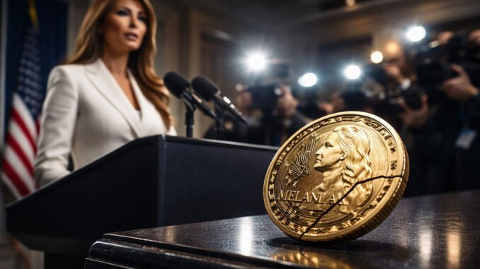 Melania Trump's token stays flat despite Jeffrey Epstein denial Melania Trump's token stays flat despite Jeffrey Epstein denial
