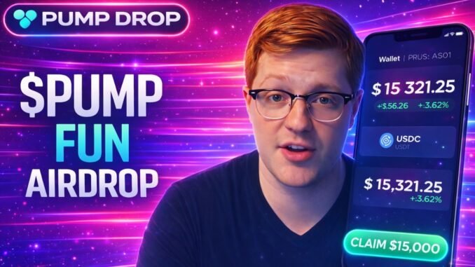 Memecoin Pumpfun Airdrop On Solana | Claim Up To 15,000$