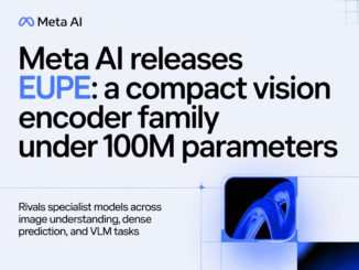 Meta AI Releases EUPE: A Compact Vision Encoder Family Under 100M Parameters That Rivals Specialist Models Across Image Understanding, Dense Prediction, and VLM Tasks