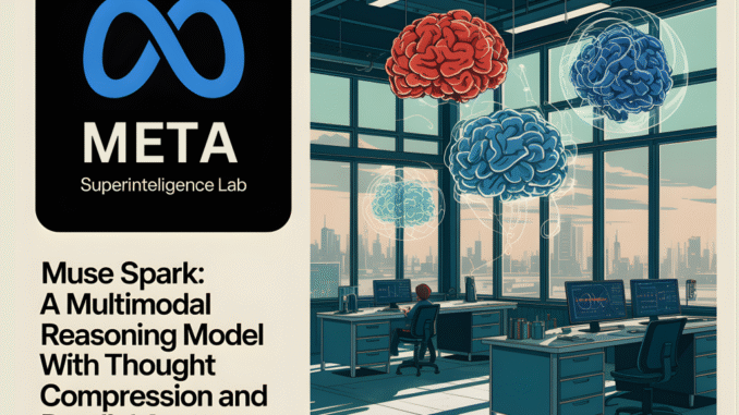 Meta Superintelligence Lab Releases Muse Spark: A Multimodal Reasoning Model With Thought Compression and Parallel Agents