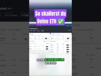 Mit dieser Defi Strategie skalierst du deine Ethereum #ethereum
