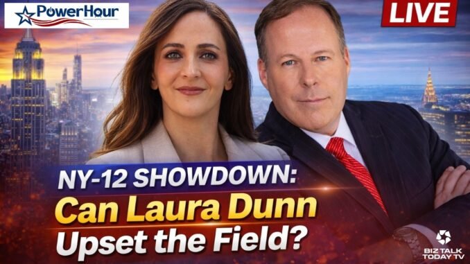 NY-12 Showdown: Laura Dunn on Trump, AI, Crypto & NYC’s Future | Power Hour