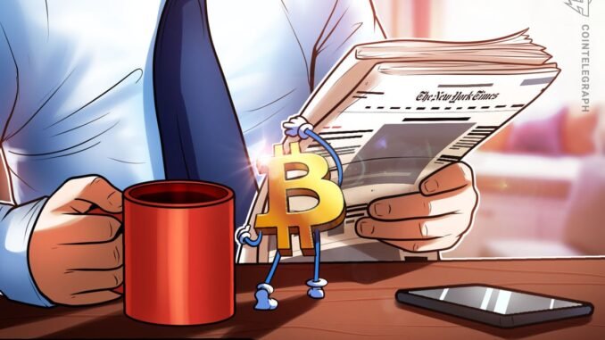 NYT Report Suggests Adam Back Could Be Bitcoin Creator Satoshi NYT Report Suggests Adam Back Could Be Bitcoin Creator Satoshi Nakamoto