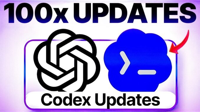 New ChatGPT Codex Update: Automate ANYTHING!