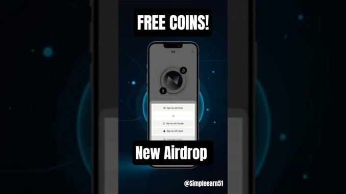 New Crypto Airdrop Alert 👀 #airdrop #freecrypto #cryptoshorts #crypto #simpleearn51