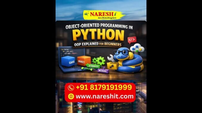 Object-Oriented Programming in Python: OOP Explained for Beginners | AI Jobs 2026