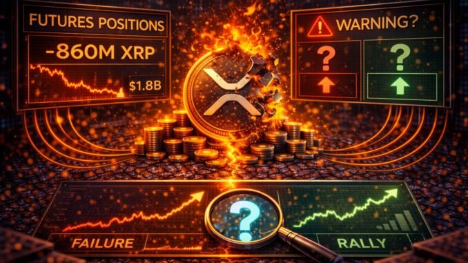 Over 860 Million XRP in Futures Positions Just Vanished – Over 860 Million XRP in Futures Positions Just Vanished – Warning Or Opportunity?