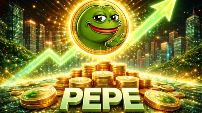 PEPE Flashes Selling Climax Signal, What This Means For Price PEPE cryptocurrency on the rise