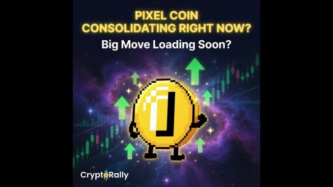 Pixel Coin sitting on Support. Time to Bounce?