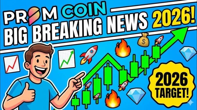 Prom Coin New And Latest Update 🔥 | Prom Crypto News Today | Prom Coin Price Prediction