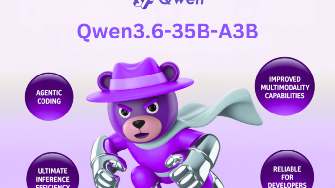 Qwen Team Open-Sources Qwen3.6-35B-A3B: A Sparse MoE Vision-Language Model with 3B Active Parameters and Agentic Coding Capabilities