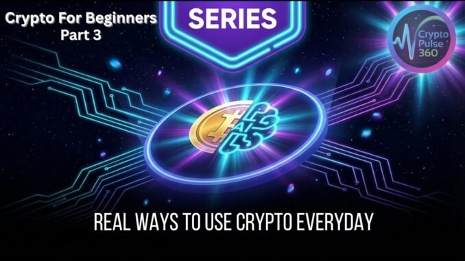 Real Ways to Use Crypto Everyday - Beyond Just Buying & Holding
