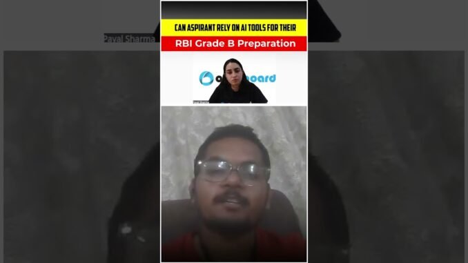 🔴 Reality of ChatGPT in RBI Grade B Preparation | by RBI Grade B Topper Atithi