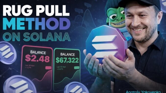 Rug Pull: How To Launch Meme Coin with Rug Pull On Solana 2026 Method
