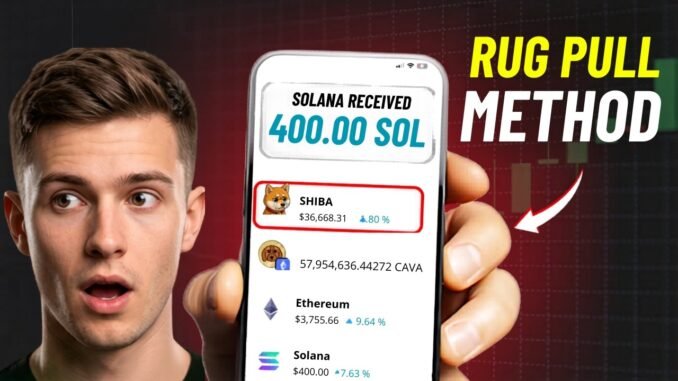 Rug Pull Method | Launching Meme Coins on Solana Without Pump.fun | 400 SOL Proof