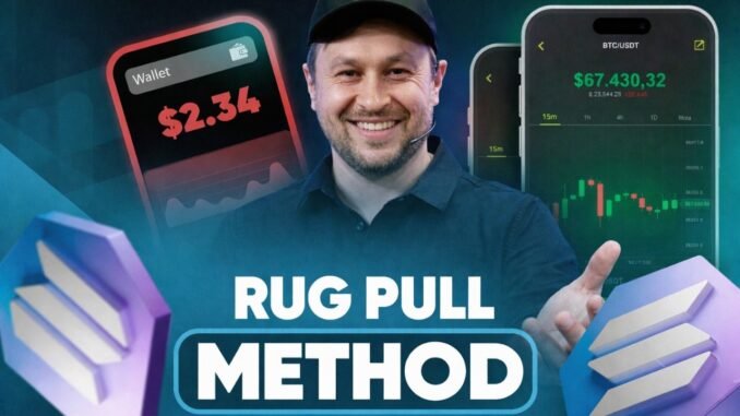 Rug Pull Solana : Launch Strategy for Meme Coins Rug Pull Live Result