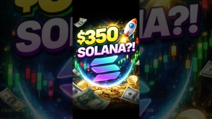 SOLANA WILL HIT NEW ATH IN 2026 🚀 DON’T MISS THIS!“$350 #SOLANA… this is not a joke!”#solusdt #