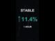 STABLE is up 11.4% in 1 hour!⚡April 02, 2026 | #crypto #altcoins #shorts