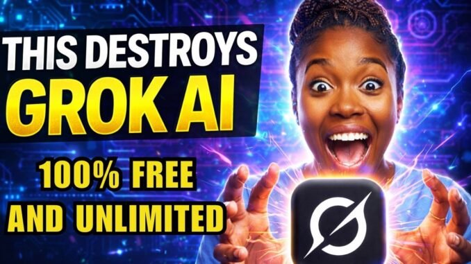 STOP Paying for Grok AI I've found Something Better Than Grok AI (100% Free)