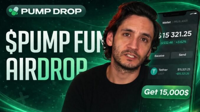 Solana Airdrops : Pumpfun Airdrop On Solana | Claim Up To 15,000$