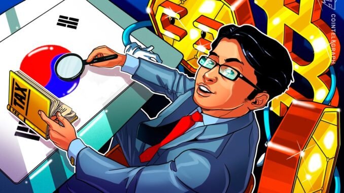 South Korea Details AI System for Crypto Tax Monitoring