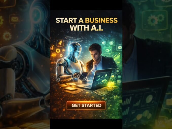 Start a Business Using AI (Beginner Guide) l part 1