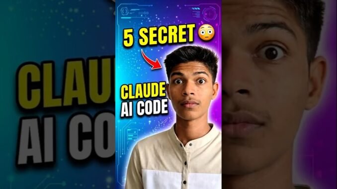 Stop Using AI Wrong 😱 | 5 Secret Codes That Change Everything 🚀