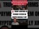 TRUMP & XRP: The Future of the US Payment System?